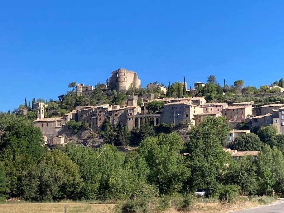 La Vue Est Belle Διαμέρισμα Montbrun-les-Bains Εξωτερικό φωτογραφία